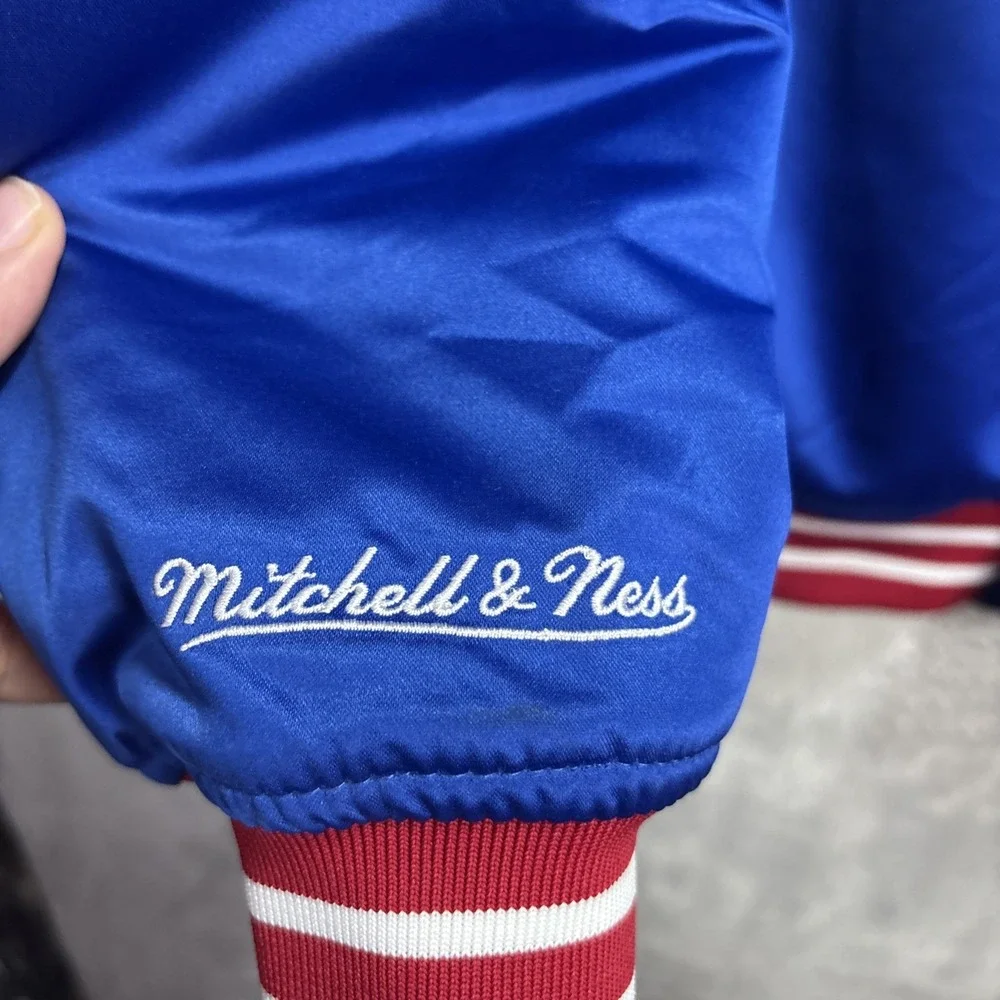 NWT New England Patriots Mitchell & Ness Throwback Jacket Size 2XL Brand New